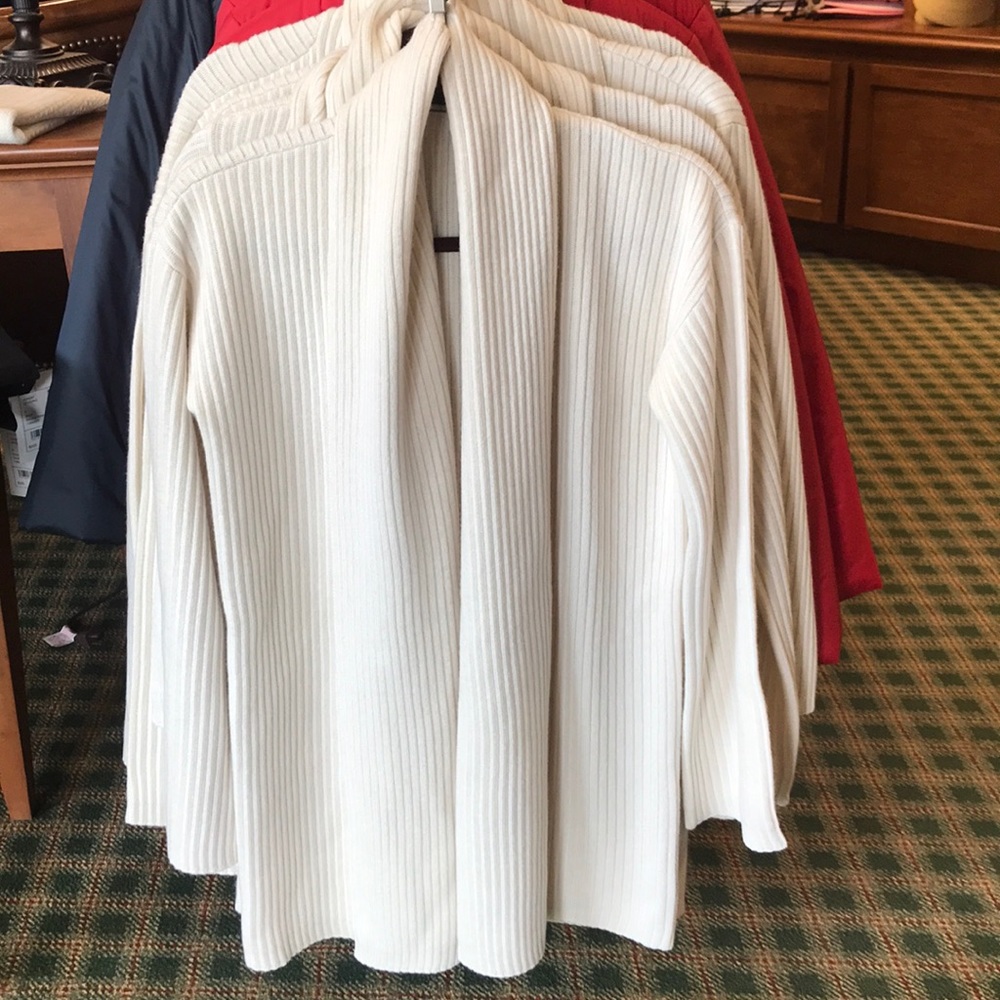 Theory oversized rib cardigan